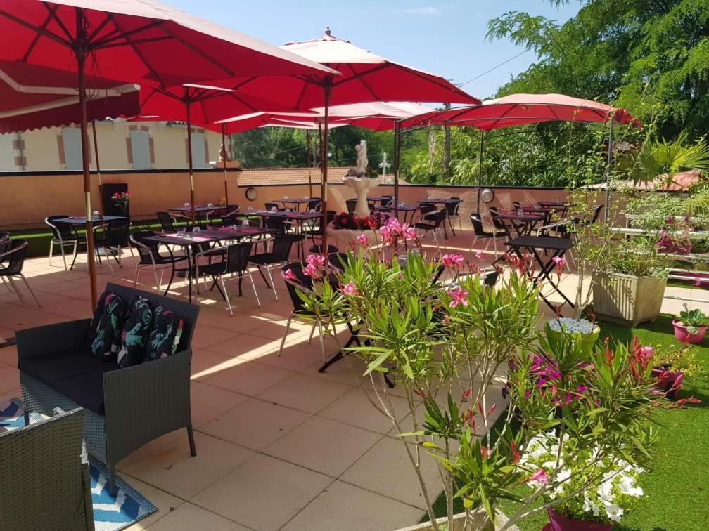 Hôtel restaurant Les Kakis Barbotan-les-Bains Extérieur photo